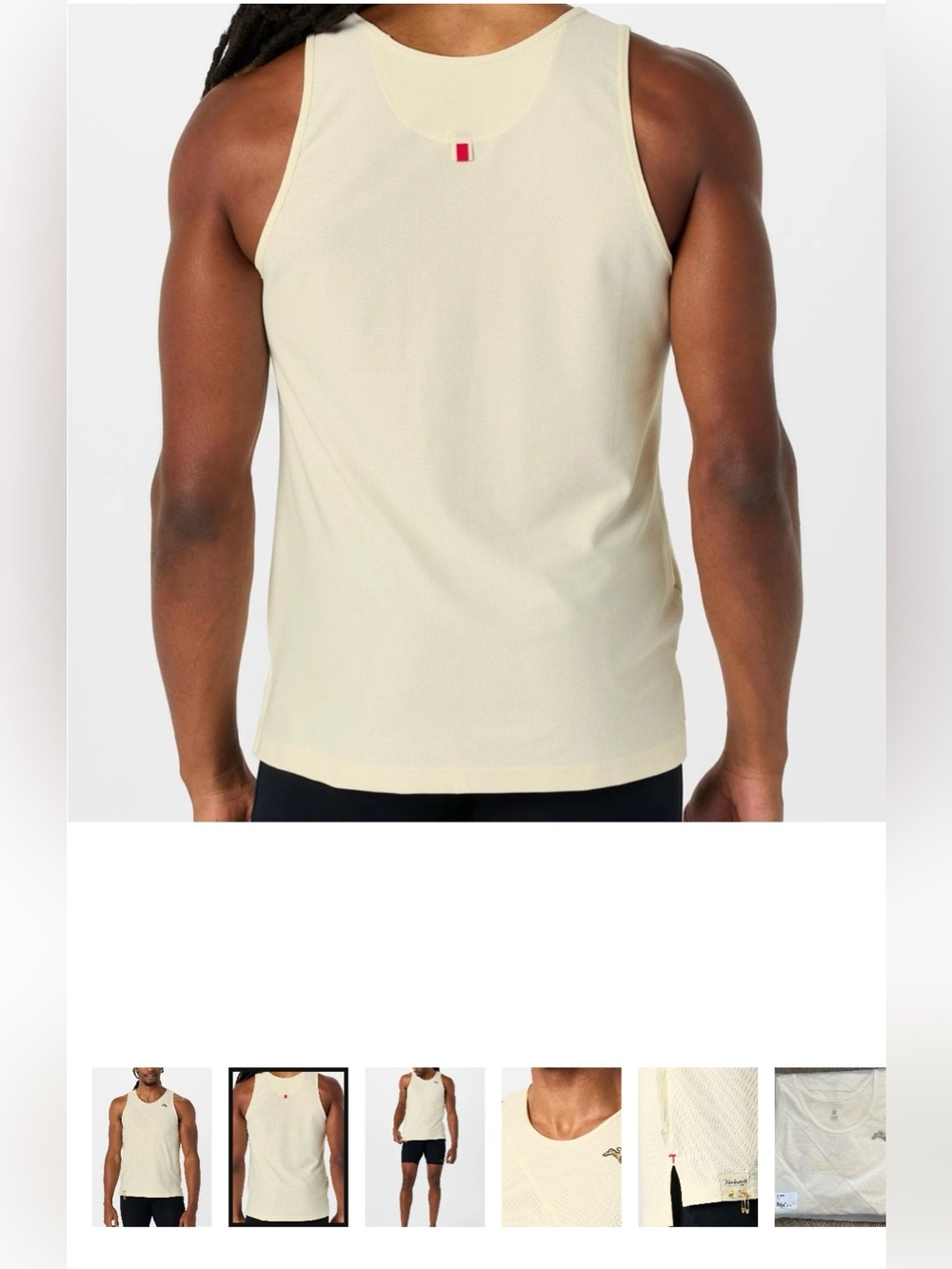 Tracksmith mens van cortlandt Singlet - Picture 2 of 10